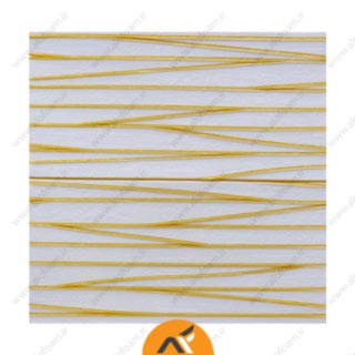 دیوارپوش فومی رگه طلایی